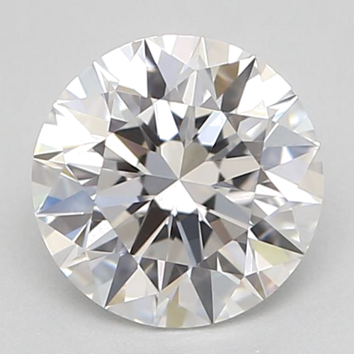0.59 carat D-VVS1 Excellent cut Natūralus Round Deimantas (1)