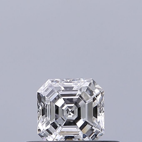 0.3 carat D-VVS2 Natūralus Asscher Deimantas (1)