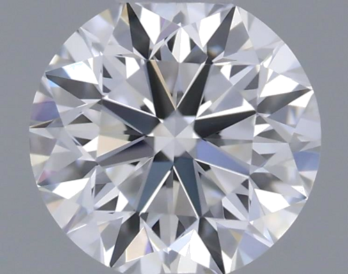 0.46 carat D-VVS2 Very Good cut Natūralus Round Deimantas (1)