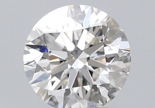 0.59 carat G-SI1 Excellent cut Natūralus Round Deimantas (1)