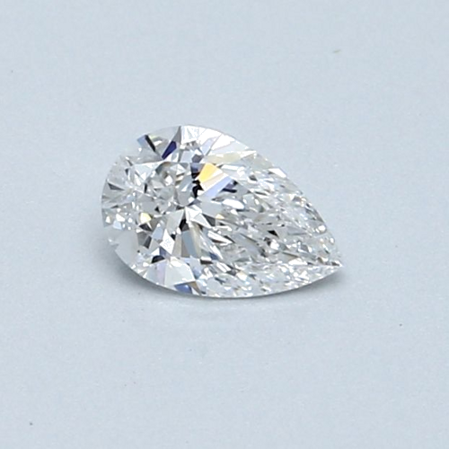0.32 carat D-SI1 Natūralus Pear Deimantas (1)