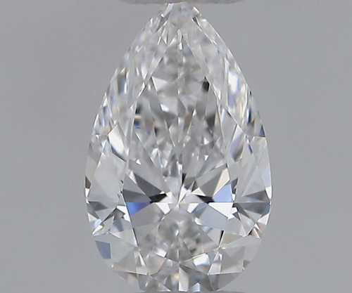 0.4 carat D-IF Natūralus Pear Deimantas (1)