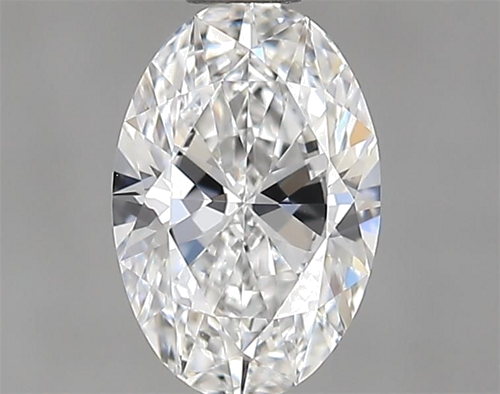 0.57 carat E-VS1 Natūralus Oval Deimantas (1)
