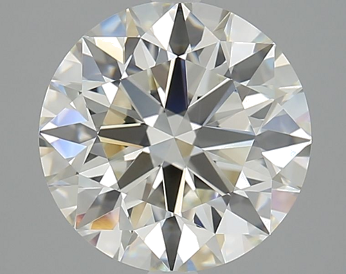 3.01 carat K-VVS2 Excellent cut Natūralus Round Deimantas (1)