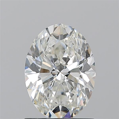 1.21 carat H-SI1 Natūralus Oval Deimantas (1)