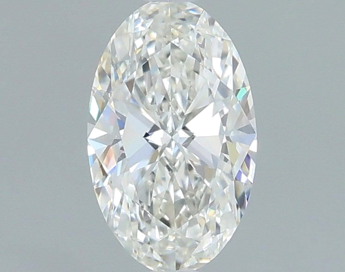 0.5 carat I-VS2 Natūralus Oval Deimantas (1)