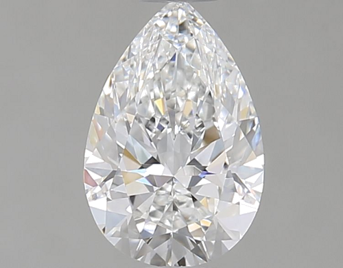 0.7 carat E-VVS1 Natūralus Pear Deimantas (1)
