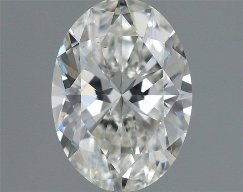 0.5 carat H-VS2 Natūralus Oval Deimantas (1)