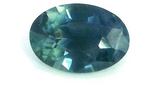 0.69 carat BLUE Oval Safyras (1)
