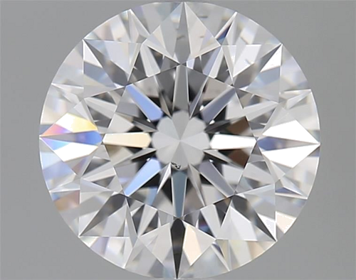 2.21 carat D-VS2 Excellent cut Natūralus Round Deimantas (1)