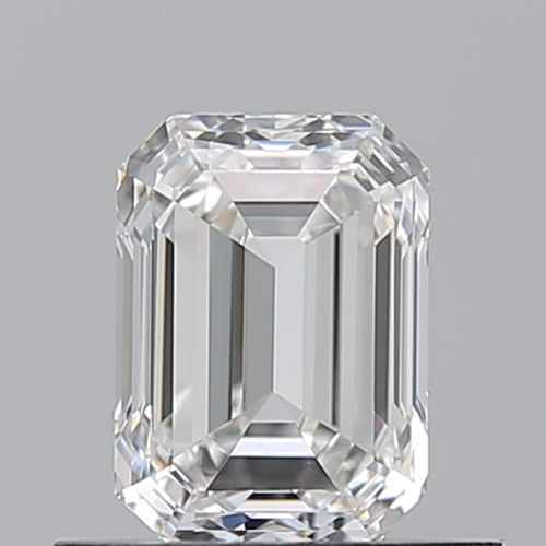 0.7 carat F-VVS1 Natūralus Emerald Deimantas (1)