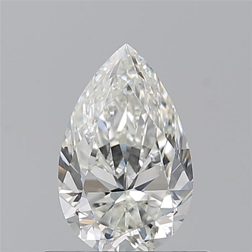 0.7 carat I-VVS1 Natūralus Pear Deimantas (1)
