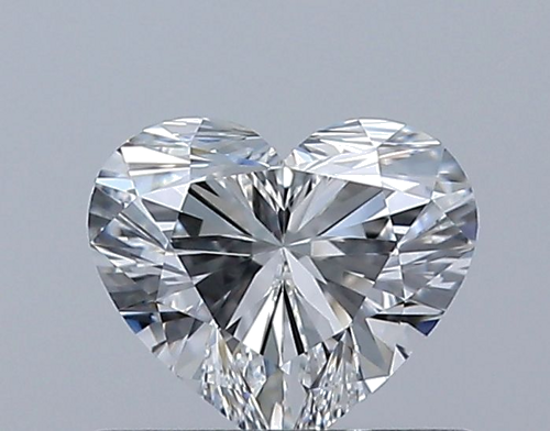 0.54 carat E-VVS1 Natūralus Heart Deimantas (1)
