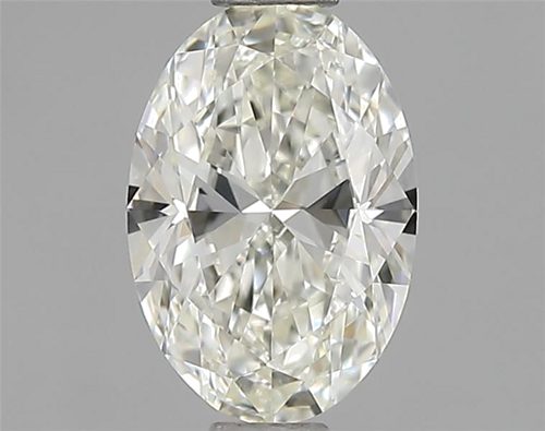 0.6 carat K-VVS1 Natūralus Oval Deimantas (1)