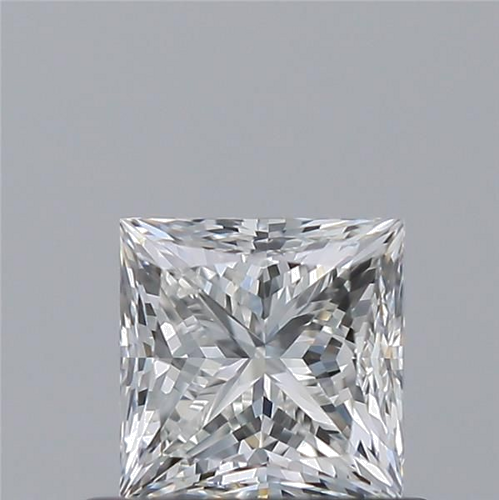 0.6 carat H-VVS1 Natūralus Princess Deimantas (1)