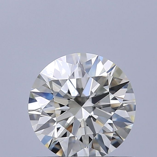 0.53 carat K-VS2 Excellent cut Natūralus Round Deimantas (1)