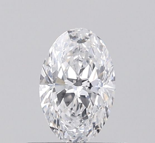 0.5 carat D-VS2 Natūralus Oval Deimantas (1)