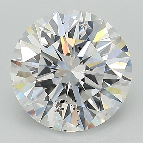 2.26 carat E-SI2 Very Good cut Natūralus Round Deimantas (1)