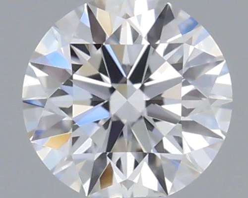 0.19 carat F-VVS1 Excellent cut Natūralus Round Deimantas (1)