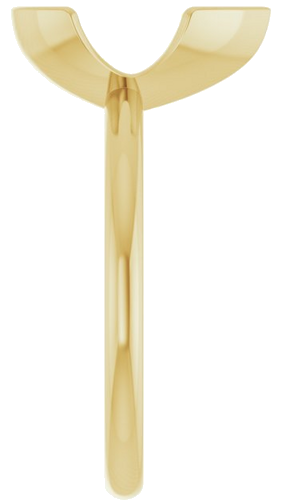 Sužadėtuvių Žiedas „Half-Bezel“ 14k yellow gold Pear 12mm x 8mm (4)
