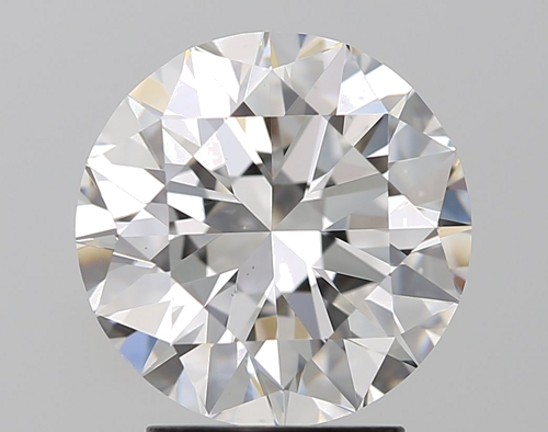 3.0 carat F-VS2 Excellent cut Natūralus Round Deimantas (1)