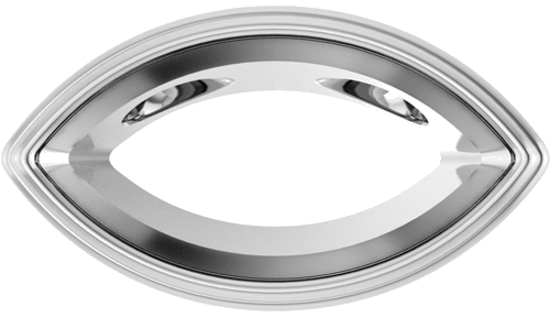Pakabukas „Bezel-Set Solitaire“ 14k white gold Marquise 12mm x 6mm (1)