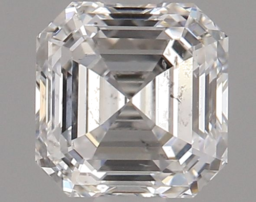 0.71 carat G-SI2 Natūralus Asscher Deimantas (1)