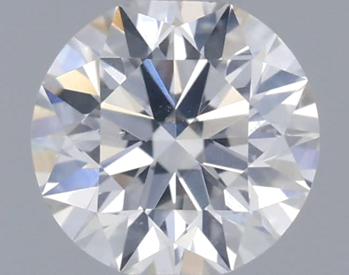 0.37 carat F-SI2 Excellent cut Natūralus Round Deimantas (1)