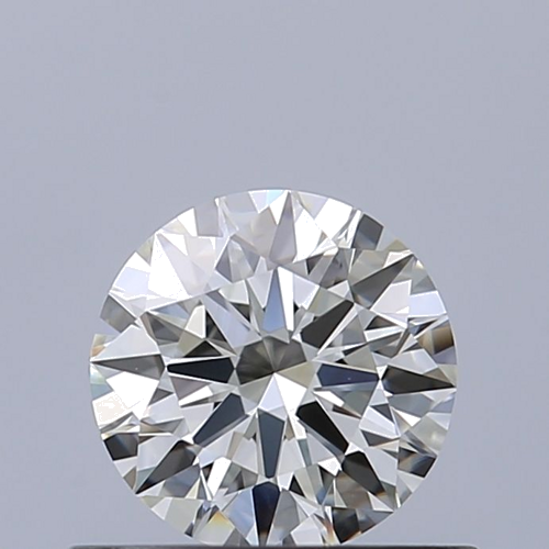 0.53 carat I-VVS1 Excellent cut Natūralus Round Deimantas (1)