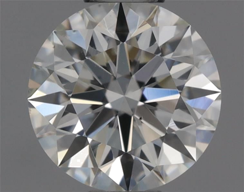 0.44 carat I-SI1 Excellent cut Natūralus Round Deimantas (1)