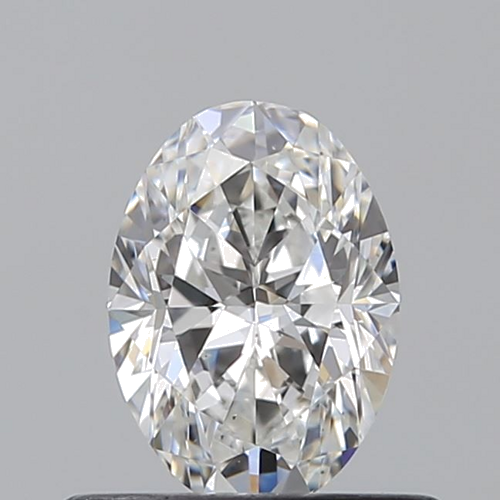 0.54 carat F-SI1 Natūralus Oval Deimantas (1)