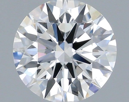 0.53 carat F-VVS1 Excellent cut Natūralus Round Deimantas (1)