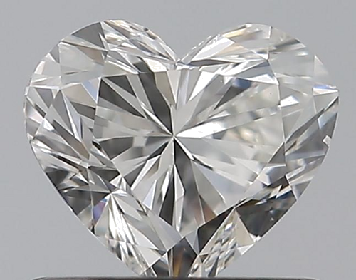 0.68 carat G-VS2 Natūralus Heart Deimantas (1)