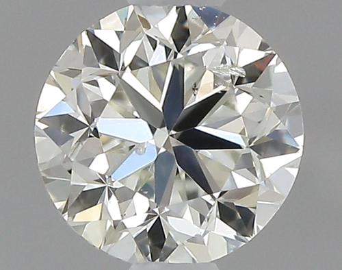 0.5 carat K-SI2 GD cut Natūralus Round Deimantas (1)