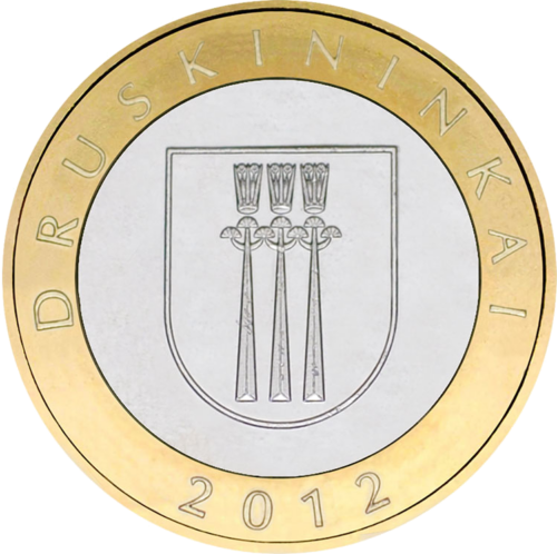 2012 Lietuvas kūrorti 2 litu piemiņas monētas (9)