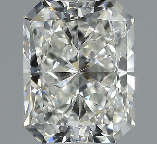 1.01 carat I-SI1 Natūralus Radiant Deimantas (1)