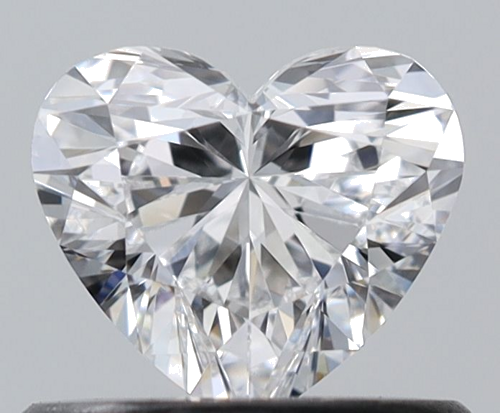 0.5 carat D-VS1 Natūralus Heart Deimantas (1)