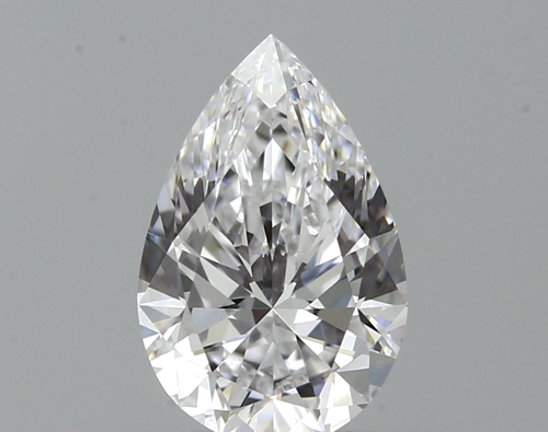 0.52 carat D-VVS2 Natūralus Pear Deimantas (1)