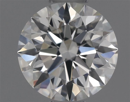 0.37 carat G-VVS2 Excellent cut Natūralus Round Deimantas (1)