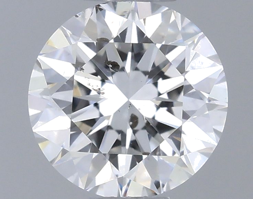 0.5 carat G-SI2 Very Good cut Natūralus Round Deimantas (1)