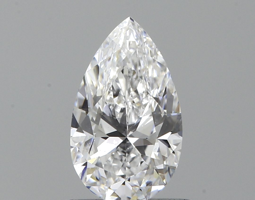 0.7 carat D-VS1 Natūralus Pear Deimantas (1)