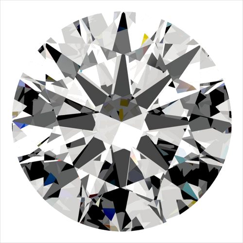 0.3 carat F-VVS1 Excellent cut Natūralus Round Deimantas (1)