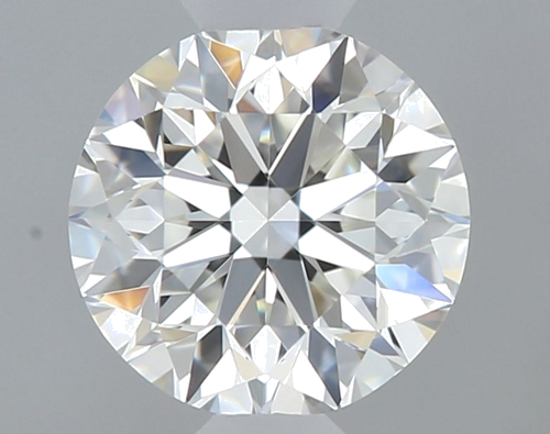0.5 carat I-VVS2 Very Good cut Natūralus Round Deimantas (1)