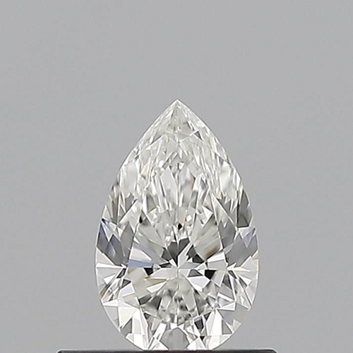 0.52 carat G-VVS1 Natūralus Pear Deimantas (1)