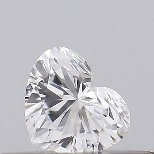 0.23 carat D-VS1 Natūralus Heart Deimantas (1)