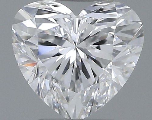 0.5 carat D-VS1 Natūralus Heart Deimantas (1)