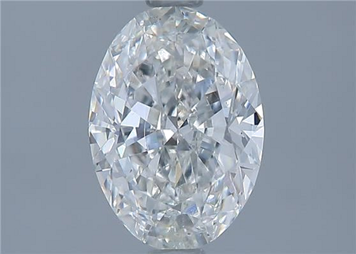 1.5 carat H-SI1 Natūralus Oval Deimantas (1)