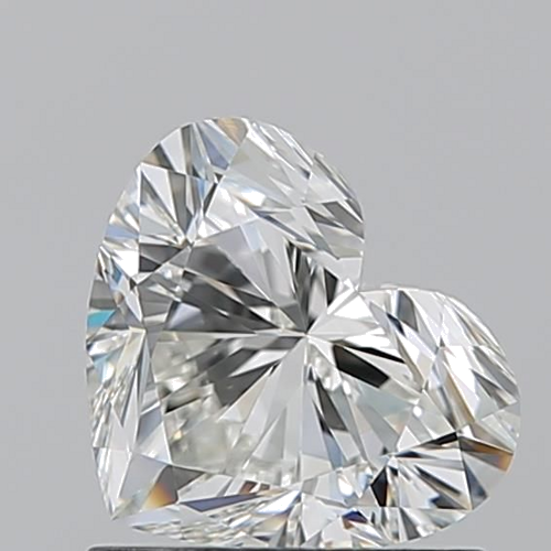 1.08 carat H-VVS1 Natūralus Heart Deimantas (1)