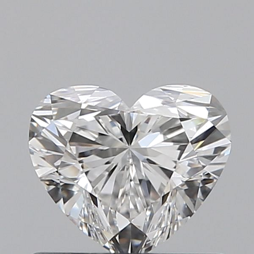 0.6 carat F-VS2 Natūralus Heart Deimantas (1)