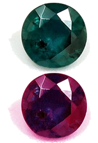 0.18 carat GREEN Round Alexandrite (1)